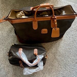 Brown Leather Travel Bag